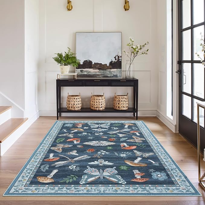 Area Rugs 4x6 Non-Slip Washable Carpet - Image 3
