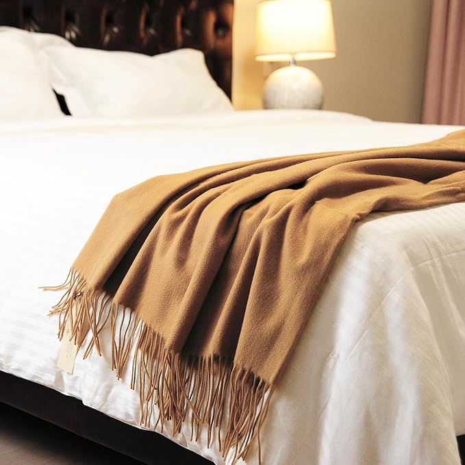 CUDDLE DREAMS Premium Cashmere Throw Blanket - Image 6