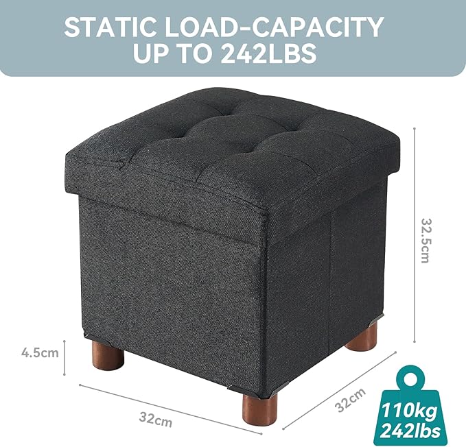 BRIAN & DANY Small Ottoman - Image 2