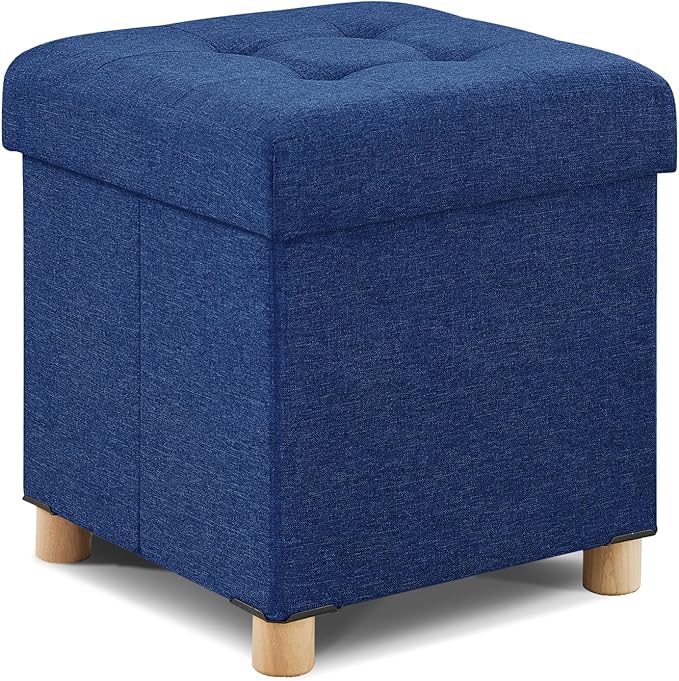 BRIAN & DANY Ottoman with Storage, Small Storage Ottoman by BRIANDANY