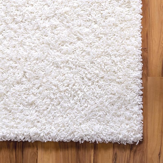 Unique Loom Solid Shag Collection Area Rug - Image 9