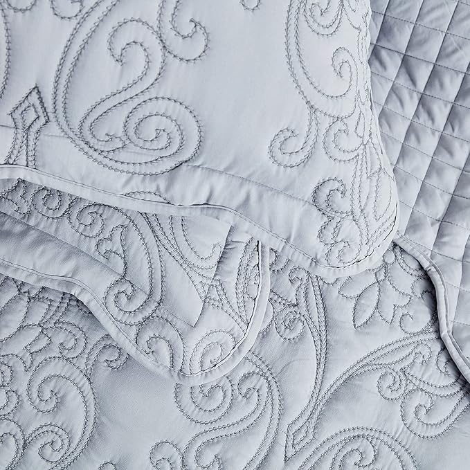 CHIXIN Bedspread Coverlet Quilt Set Full Size - Image 8