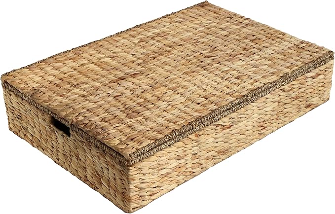 happimess BSK2015A Holden 30" Classic Costal Hand-Woven Hyacinth Wicker Under by Happimess