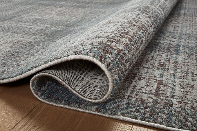 Loloi Angela Rose Ember Collection EMB-09 Denim/Charcoal 3'-6" x 5'-6" Accent - Image 8