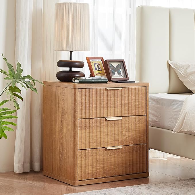 LEYAOYAO 23" Wide Fluted Night Stand - Image 6