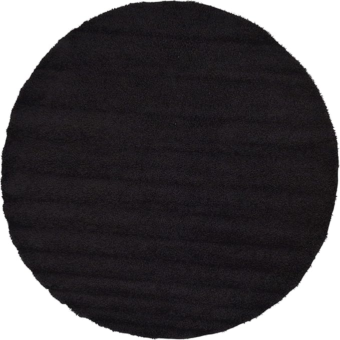 Unique Loom Solid Shag Collection Area Rug - Image 9