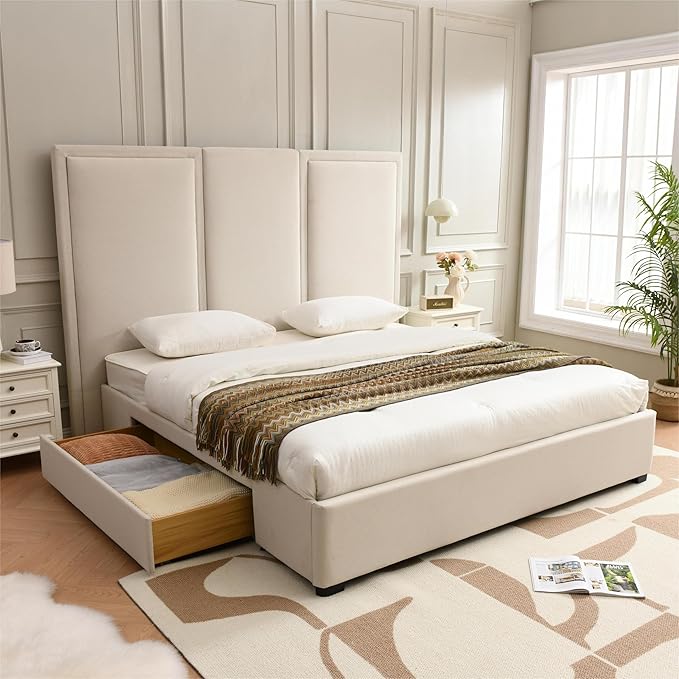 YUHUASHI King Size Bed Frame - Image 9