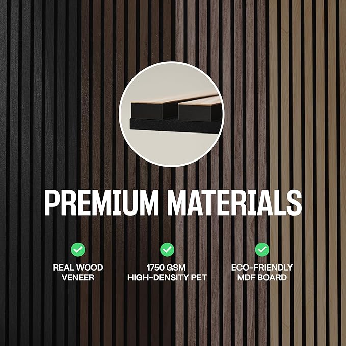 Samples-Pack Acoustic Slat Wall Panels - Image 2