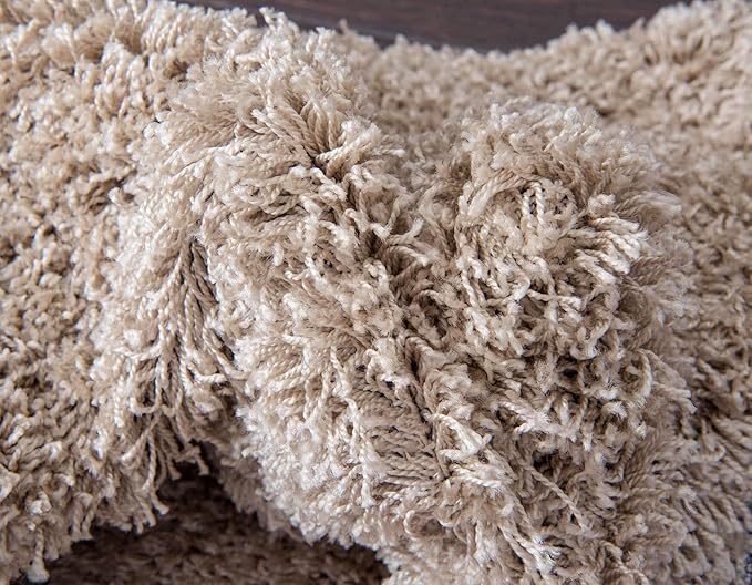Unique Loom Solid Shag Collection Area Rug - Image 8