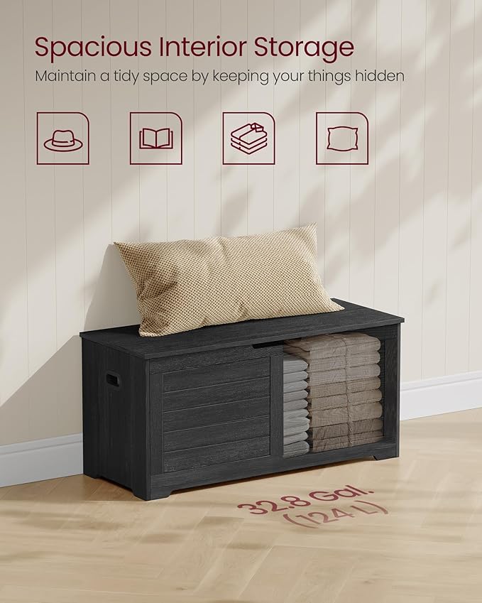 VASAGLE Storage Chest, Storage Bench - Image 5
