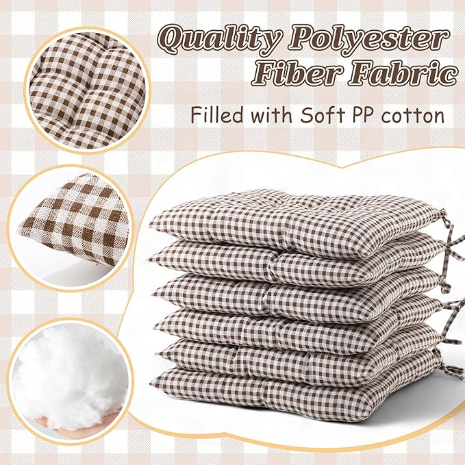 Geetery 12 Pcs Floor Pillows for Classroom Bulk Square Seating Cushions for - Image 3