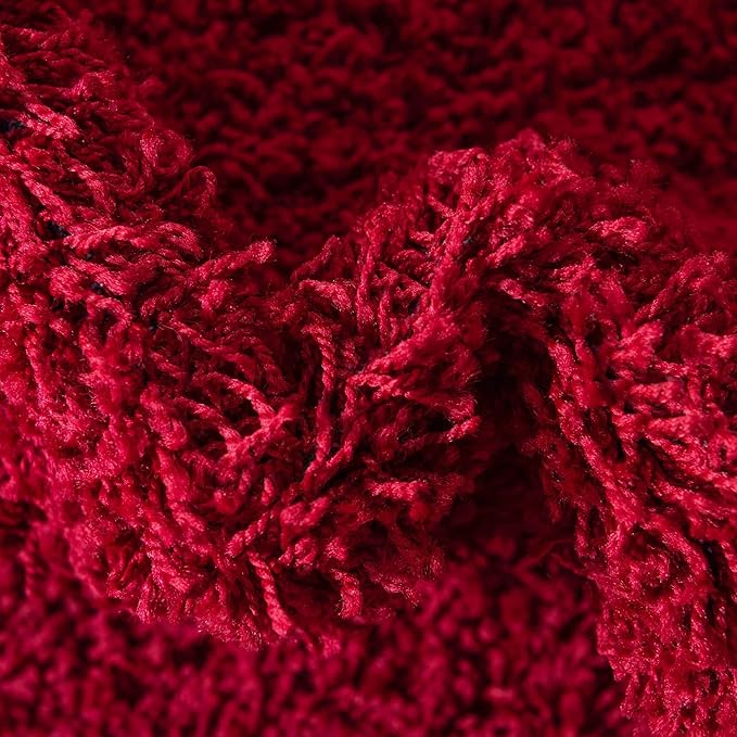 Unique Loom Solid Shag Collection Area Rug - Image 8