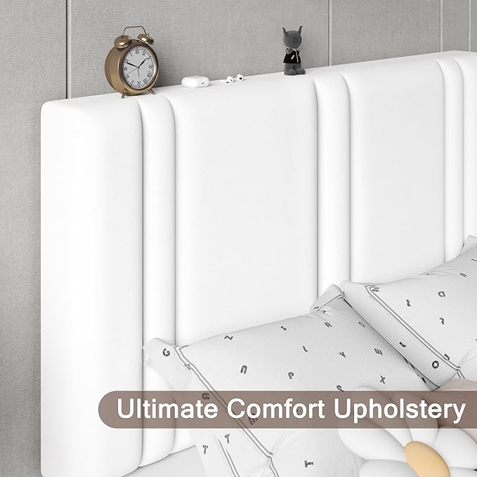 Upholstered Twin Size Bed Frame - Image 4