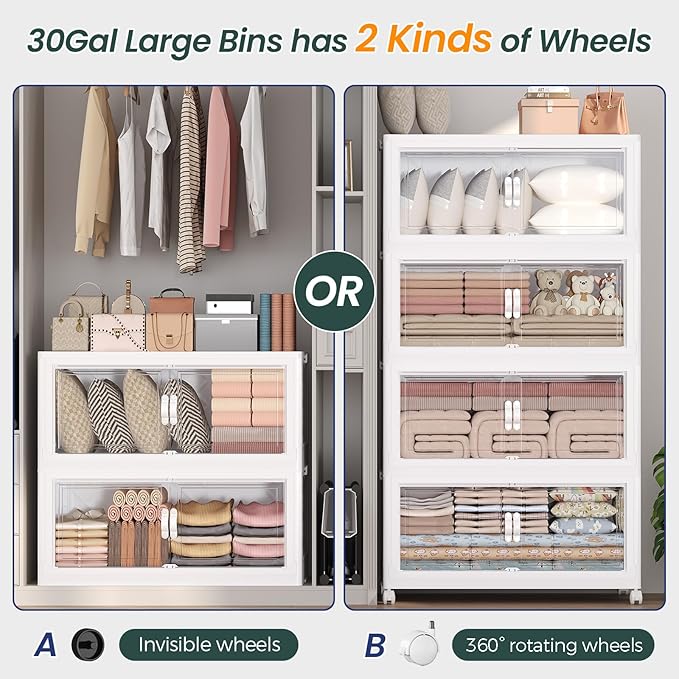 90Gal Stackable Storage Bins - Image 7