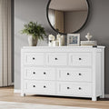 BORNOON 7-Drawer Dresser, Modern Wooden Storage Chest of Drawers, Dresser TV by BORNOON