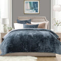 RECYCO Luxury Velvet Quilt Set King Size Bedding Sets, Ultra Soft Velvet by RECYCOHOMECOLLECTION