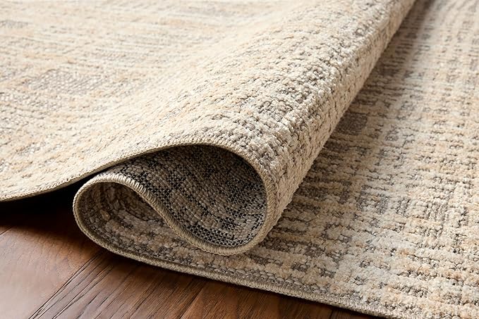 Loloi Amber Lewis Bexley Collection BEX-07 Natural/Dove 4'-0" x 6'-0" Accent - Image 3