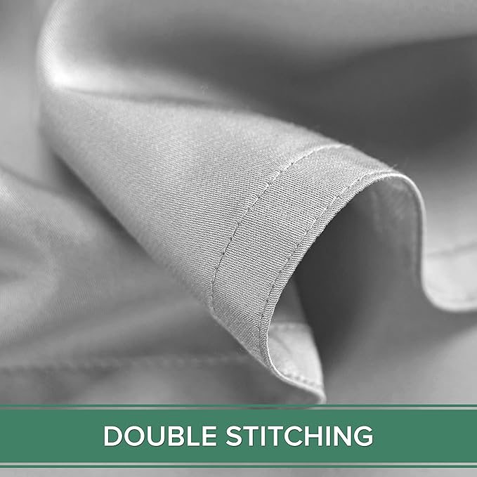 Pure Bamboo King Sheets, Genuine 100% Organic Viscose Derived from Bamboo Bed - Image 8