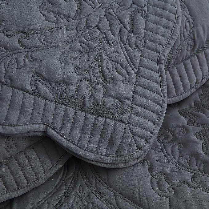 CHIXIN Bedspread Coverlet Quilt Set Full Size - Image 8