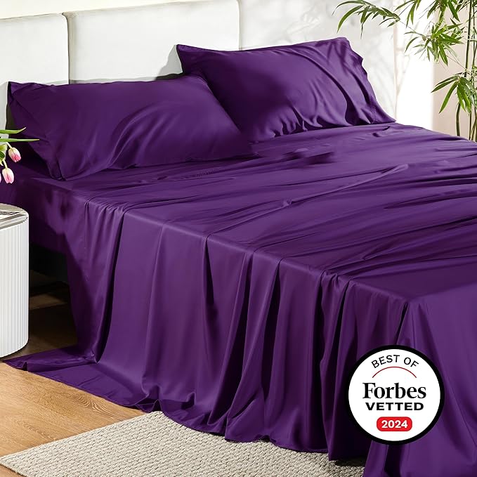 Bedsure California King Sheet Sets, Cooling Sheets - Image 8