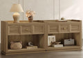 SICOTAS 31" Wide Nightstands Set of 2, Large Night Stands by SICOTAS