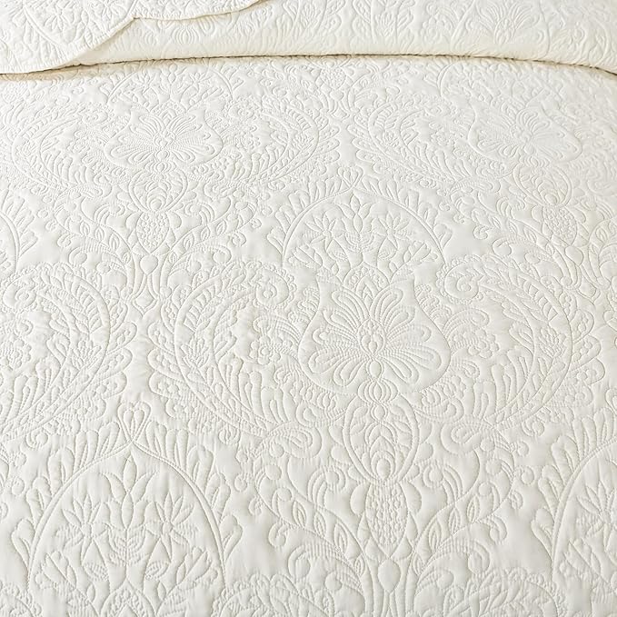 HoneiLife Oversized Queen Bedspreads 110x106- Queen Size Quilt Bedding Sets - Image 5