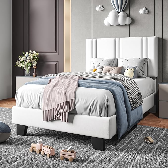 Upholstered Twin Size Bed Frame - Image 3