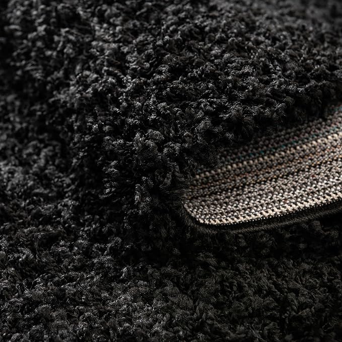 Unique Loom Solid Shag Collection Area Rug - Image 5