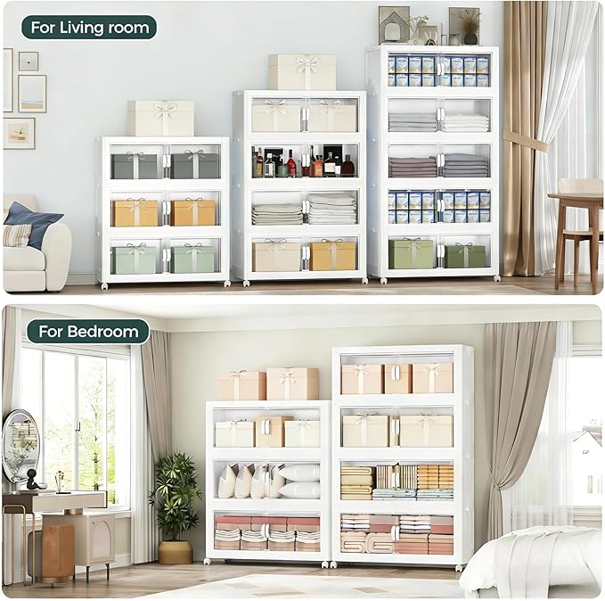1100QT Extra Large Stackable Storage Bins - Image 7