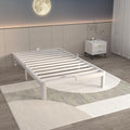 ITIMIDI 10 Inch White Bed Frame Twin Size by ITIMIDI