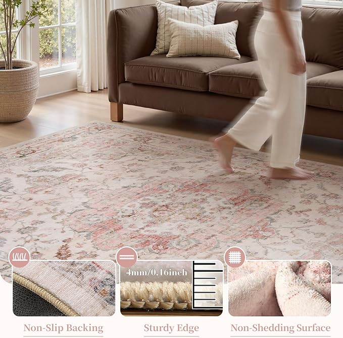 PADOOR 2X10 Runner Rug, Runners - Image 3