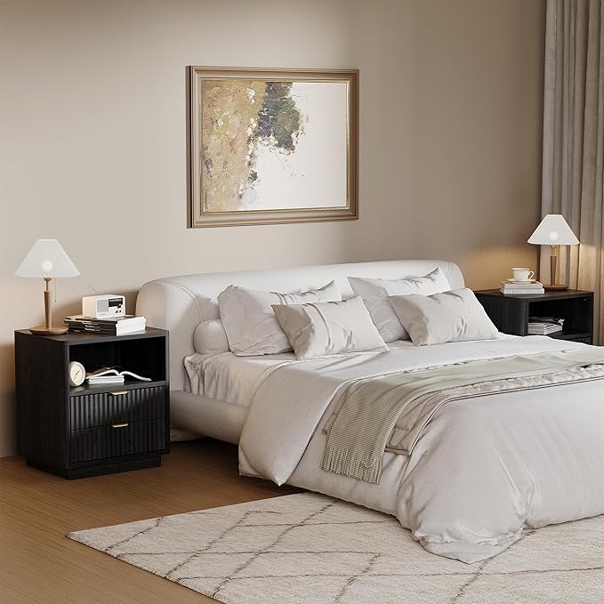Fluted Nightstands Set of 2 - Image 2