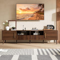 Merax Mid Century 78" TV Stand, Modern Entertainment Center by Merax