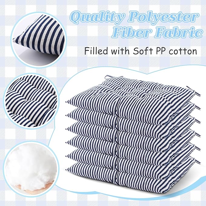 Geetery 12 Pcs Floor Pillows for Classroom Bulk Square Seating Cushions for - Image 4