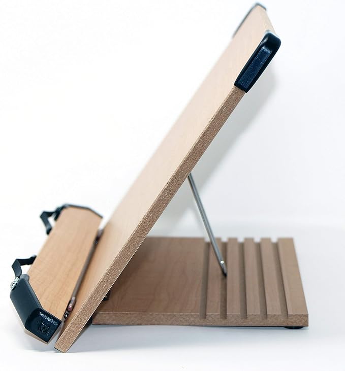 A+ Book Stand BS2500 Large 16x10.5 Portable Adjustable Foldable Bookstand Holder - Image 4
