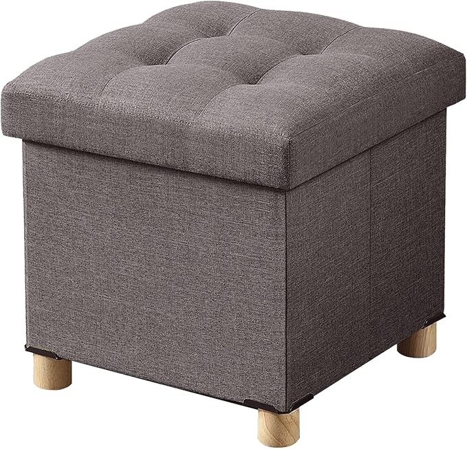BRIAN & DANY Ottoman with Storage, Small Storage Ottoman by BRIANDANY