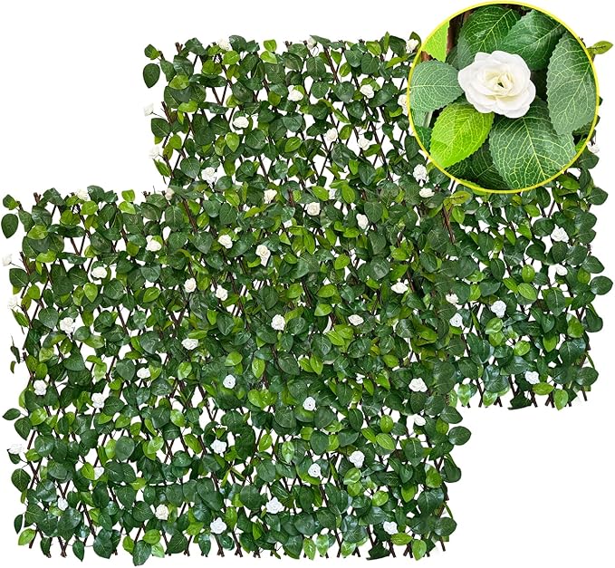 BYBAG Expandable Faux Ivy Fence Privacy Screen by Unknown