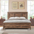 ACCOHOHO Farmhouse Queen Size Bed Frame by ACCOHOHO