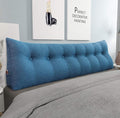 homecozy Wedge Headboard Pillow Dorm Room Reading Pillow Back Support by HOMECOZY