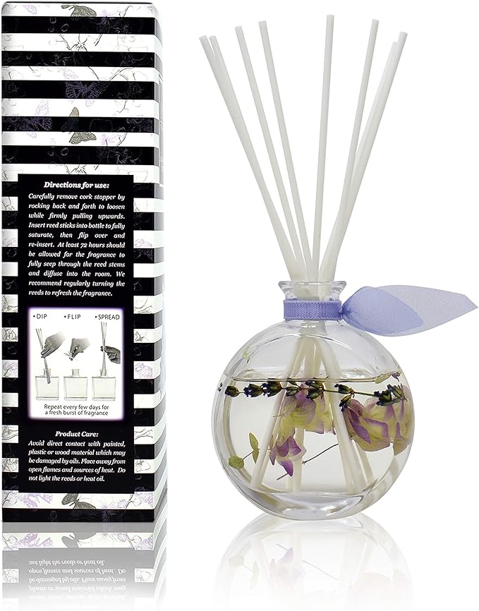 LOVSPA Reed Diffuser Set, Spa Lavender Scented Oil Diffuser - Image 3