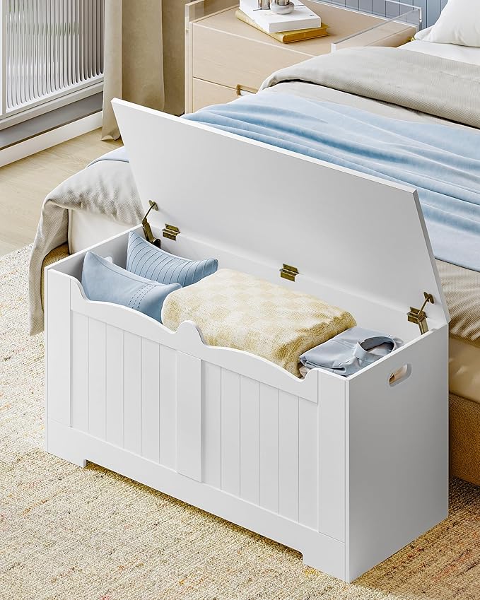 Hzuaneri 39.4" Storage Chest, Storage Bench Trunk - Image 2