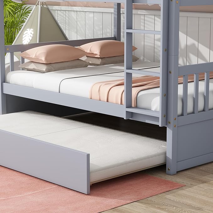 Bellemave Full Over Full Bunk Bed - Image 9