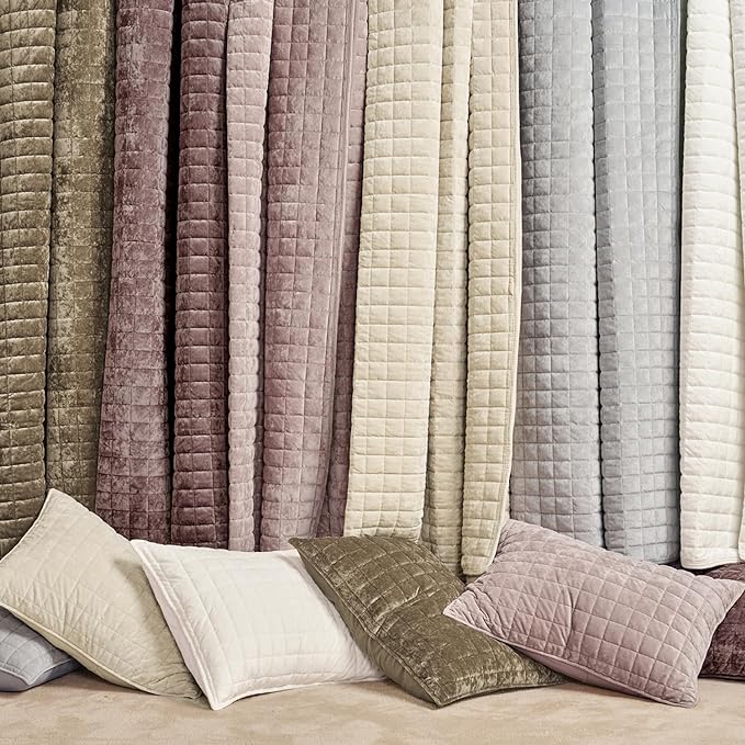 RECYCO Luxury Velvet Quilt Set King Size Bedding Sets, Ultra Soft Velvet - Image 7