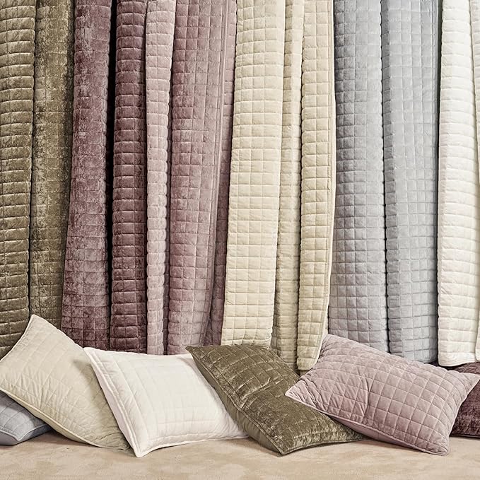 RECYCO Luxury Velvet Quilt Set King Size Bedding Sets, Ultra Soft Velvet - Image 7