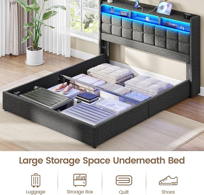 Lift Up King Size Bed Frame - Image 5