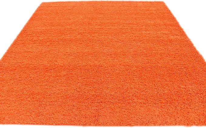 Unique Loom Solid Shag Collection Area Rug - Image 6