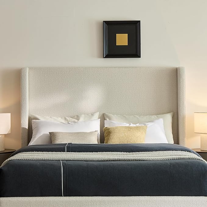 Queen Size Upholstered Bed Frame - Image 4
