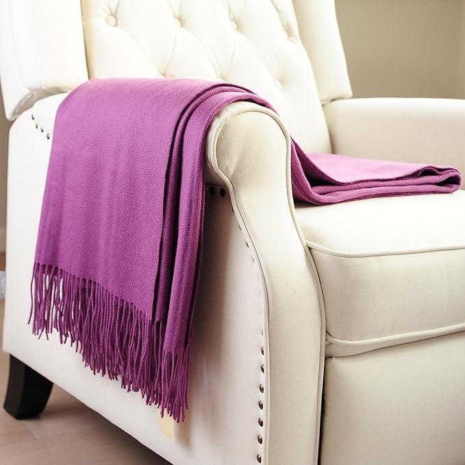 CUDDLE DREAMS Premium Cashmere Throw Blanket - Image 4
