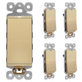 LIDER Minimalist Design Matte Finish Lighted Decorator Switch, Frameless Paddle by LIDER