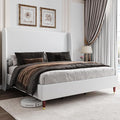 Jocisland King Upholstered Platform Bed Frame by Jocisland